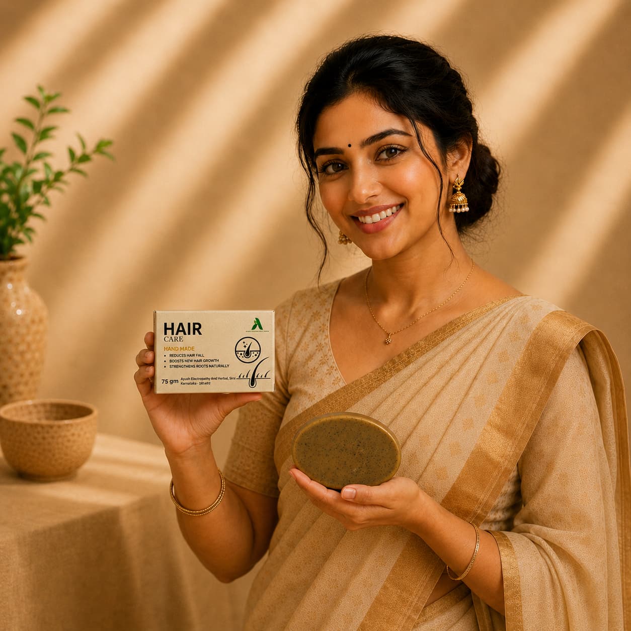 Ayush Electropathy Hair Care Soap